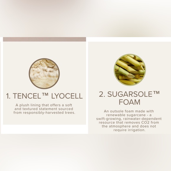 UGG Sherpa Fuzz Sugar Cross Plant Based Sustainable Platform Slides - Picture 2 of 16